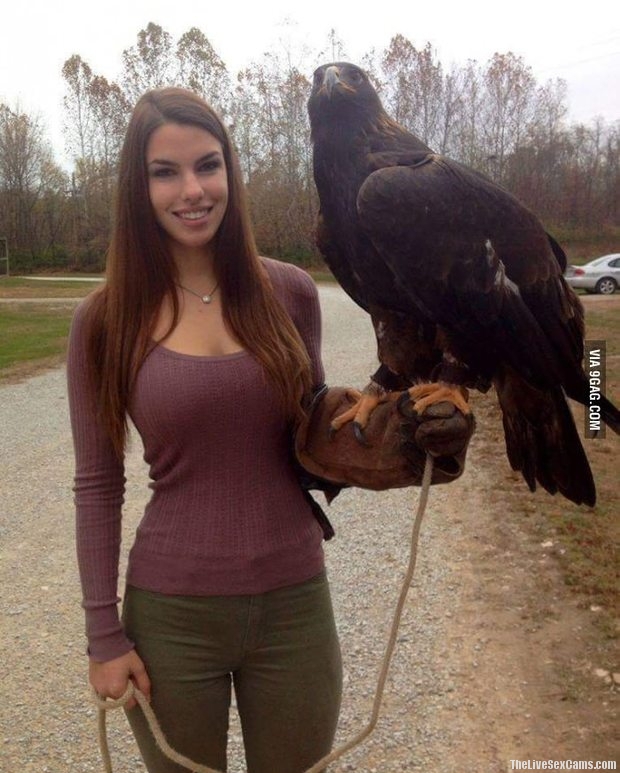 Big Bird and Hot Girl